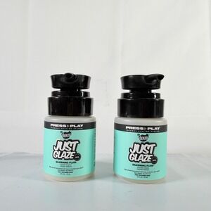 The Doux Press Play Just Glaze‎ Silkening Fluid 2 oz Lot of 2